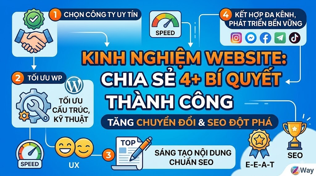 4 Kinh Nghiệm Xây Dựng Website Thành Công